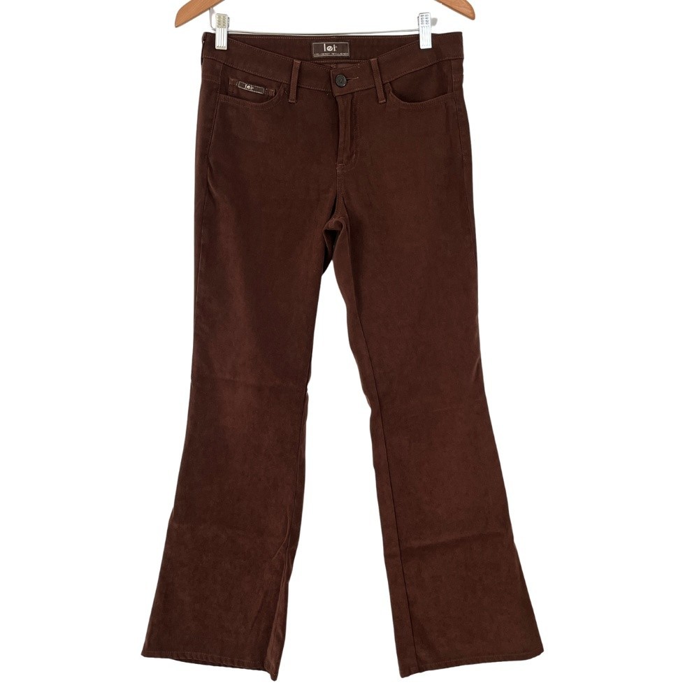 Vintage l.e.i. Brown Low Rise Pants Bootcut Soft Feel Sz 9